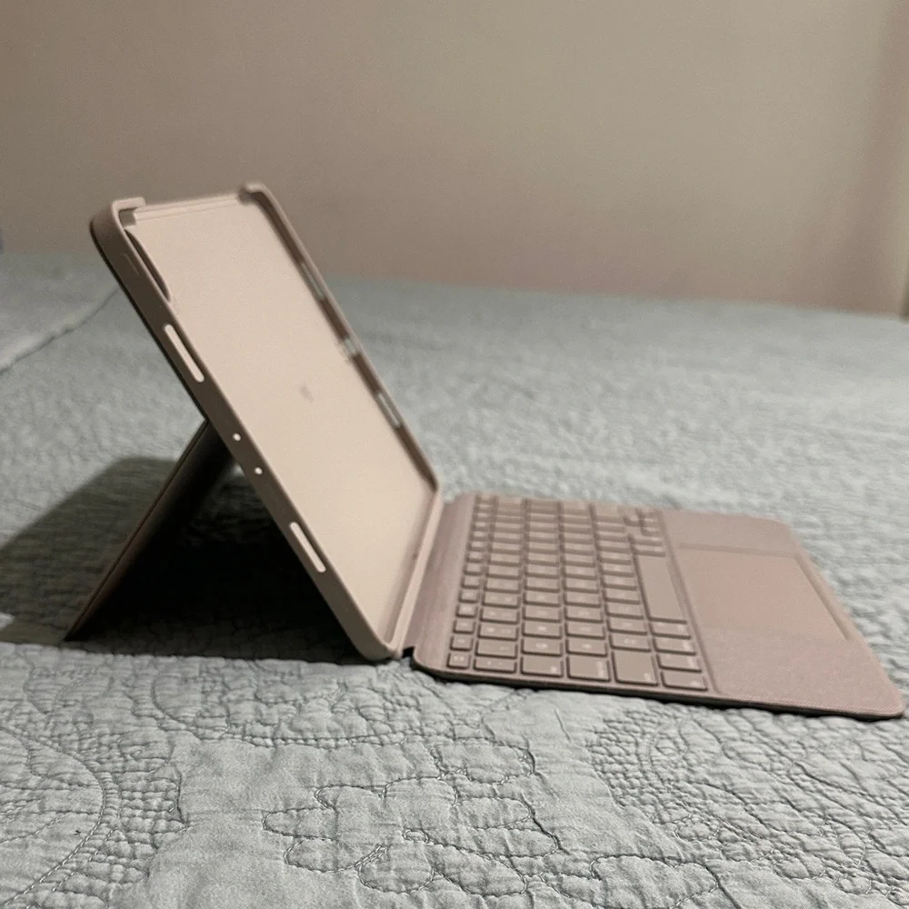 Logitech Gray Tablet Keyboard Case